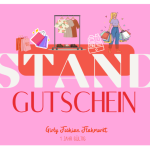 Standgutschein Girly